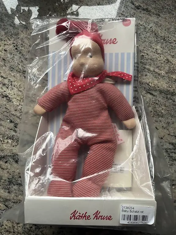 Käthe Kruse Puppe Baby Schatzi rot