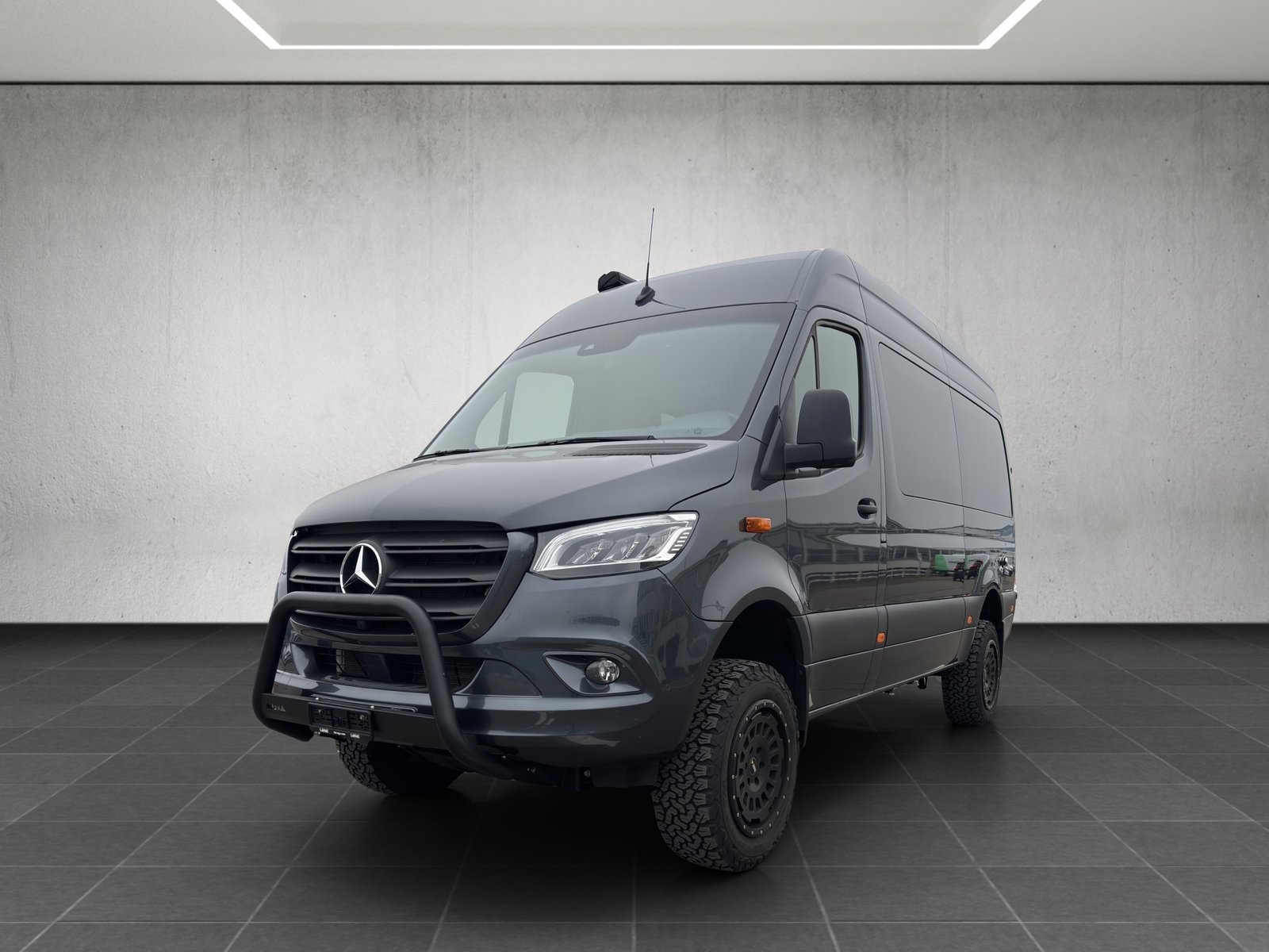 mercedes-benz sprinter 319 cdi standard 9g-tronic 4x4, anhängelast: 2"800