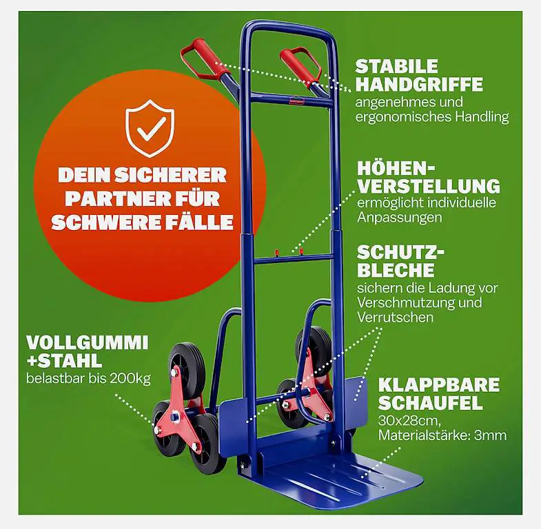 Transportwagen - Deuba Treppenkarre