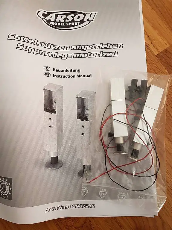 Sattelstützen für Carson oder andere Auflieger