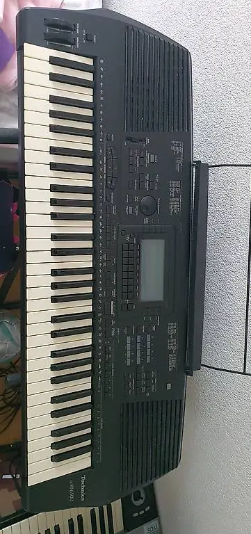 technics kn1500 keyboard mit ständer