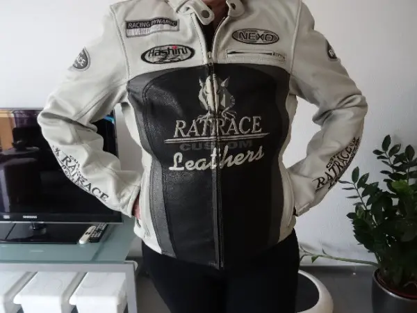 Motorrad Lederjacke Gr. M Damen