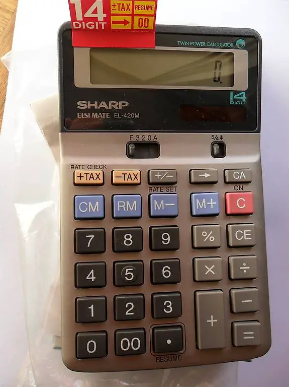 SHARP Taschenrechner EL-420M