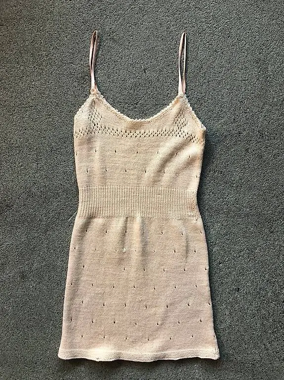 Antiker Unterrock, gestrickt