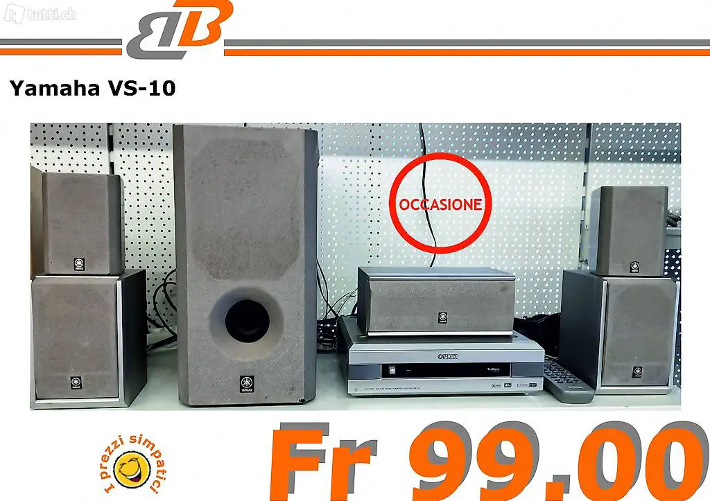  Yamaha Cinemastation VS10 occasione