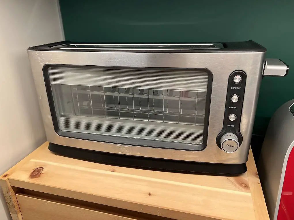 Toaster mit Durchblick
