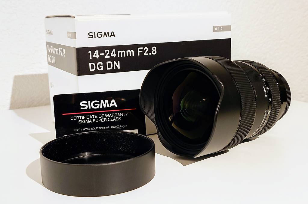 Sigma 14-24mm für Sony E-mount mit Filter Set