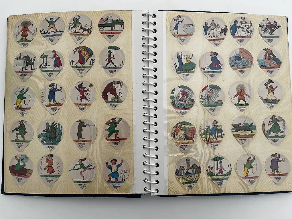 Kaffeerahmdeckeli Album div Motive