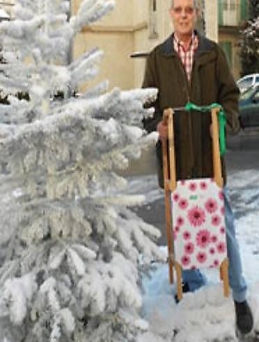 Luge en bois (neuve)