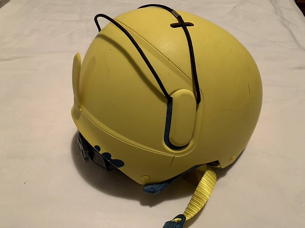 Skihelm Kinder 6.-56cm Gelb Wedze