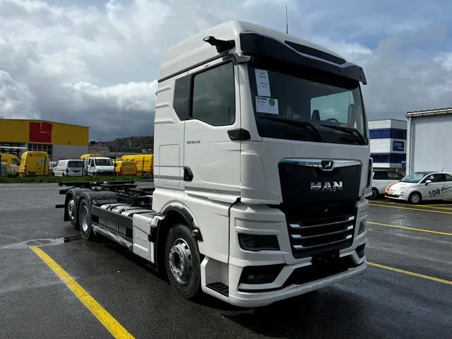 MAN, TGX 26.510 6x2-4 LL, Wechselrahmen / Containerchassis