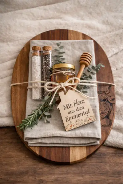 Edles Schneidebrett-Set aus Nussbaum & Ahorn ?