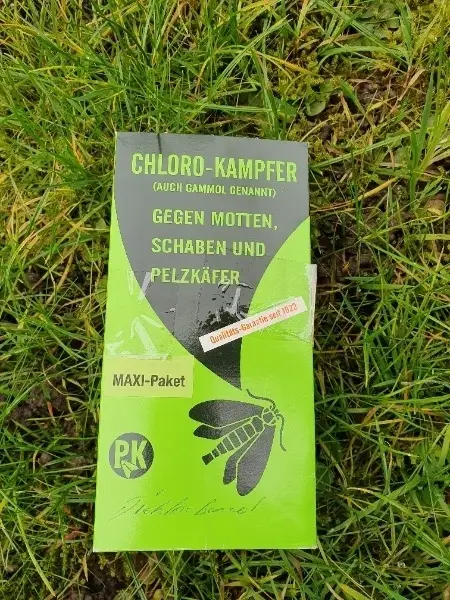 Mottenkugel Kampfer Ganferkugel das Original.