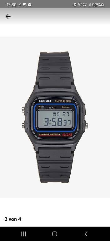 Casio Armbanduhr