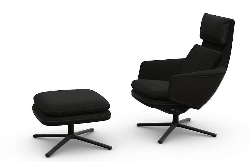 Vitra Grand Relax und Ottoman / Promo: gratis Ottoman