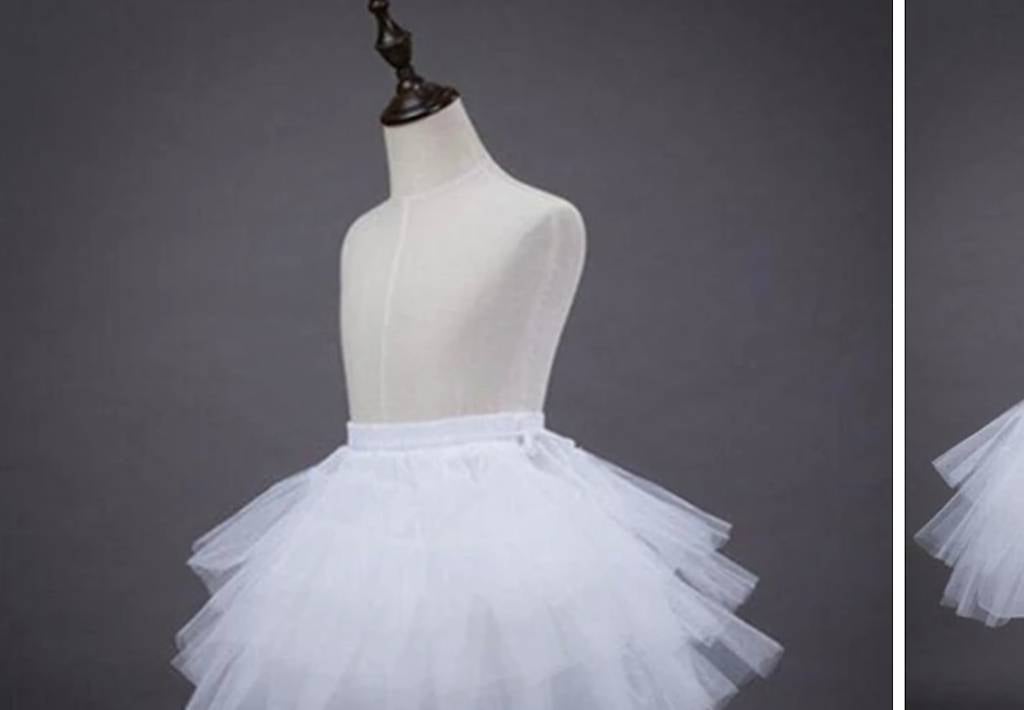 Mädchen Reifrock Unterrock