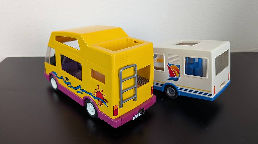 Playmobil Camper und Camping Anhänger