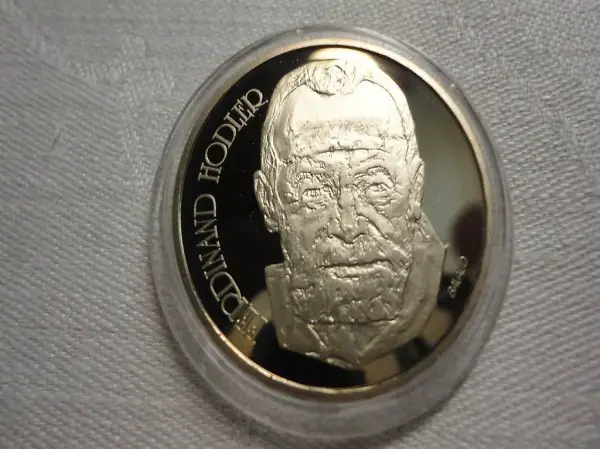  FERDINAND HODLER 5 FRANKEN MUENZE