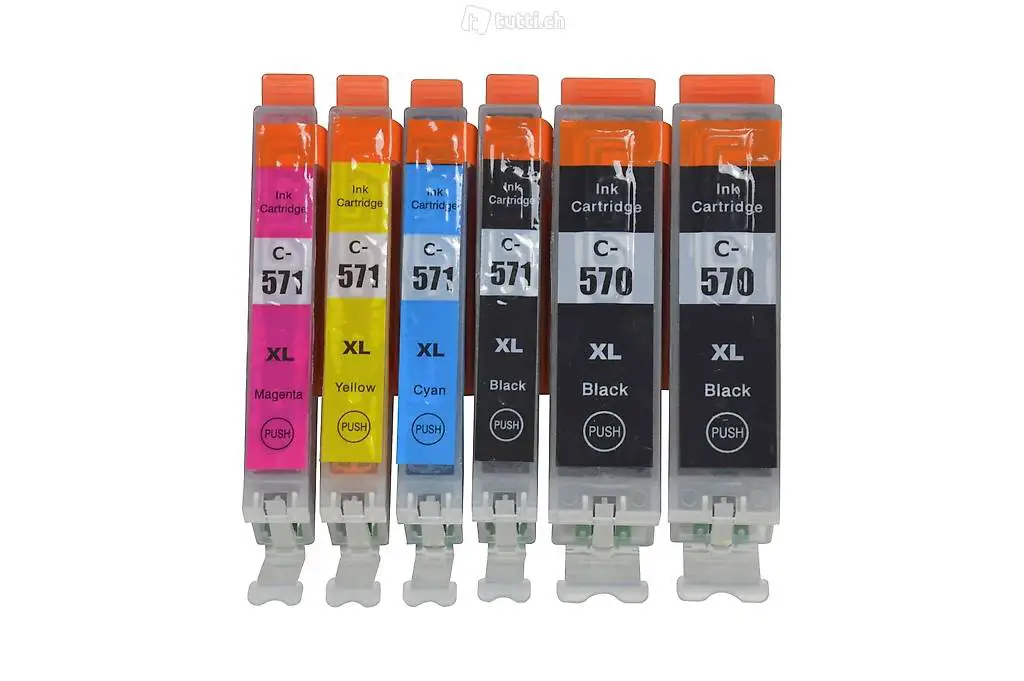  Tintenpatronen Set kompatibel mit Canon PGI-570