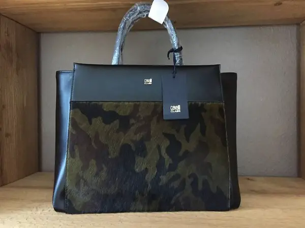  Cavalli Class Handtasche in olive grün