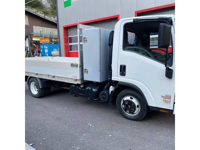 hyundai, nlr 85 l 35e, brücke/pritsche