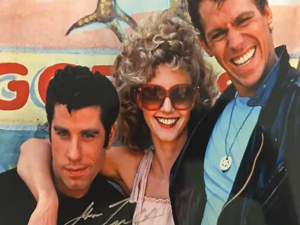 John Travolta original Grease Autogramm persönlich signiert