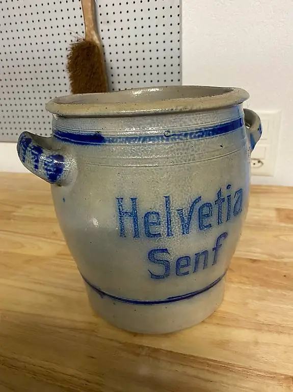 Helvetia Senf Topf