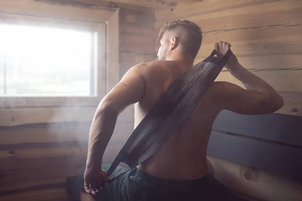 Wohltuender Rückenwascher Braun (Rento)