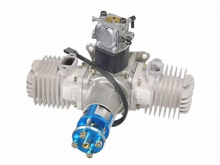 Benzin Boxermotor GP-76 / 76ccm, mit Zündanlage