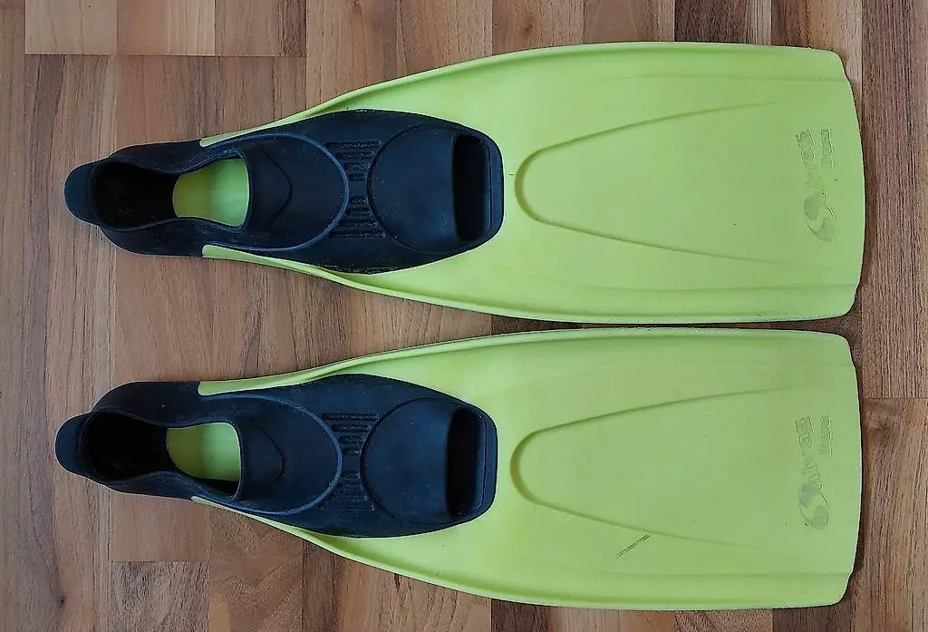 Schwimmflossen, SALVAS "Brava", Grösse 39-40, gelb-schwarz