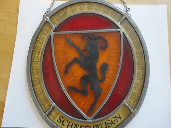 Wappenscheibe Schaffhausen