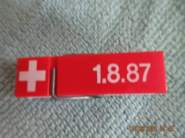  1. Augustabzeichen, 1987 , 1 . August-Abzeichen, Pro Patria