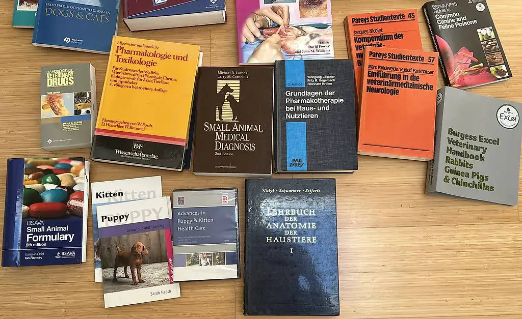 Lehrbücher für die Veterinärmedizin