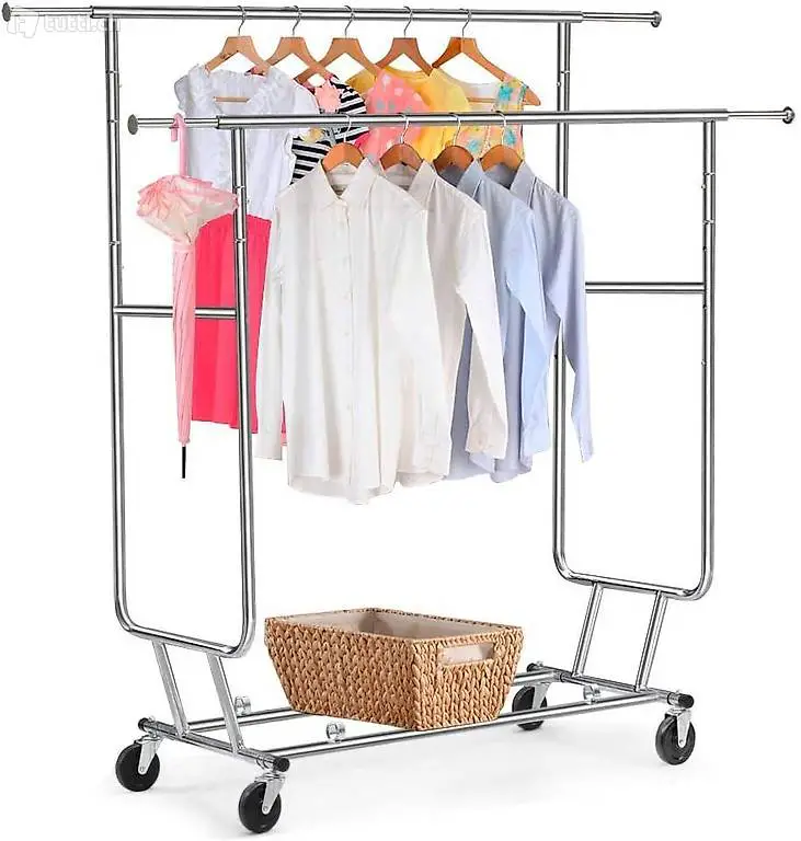  Industrie Kleiderständer auf Rollen