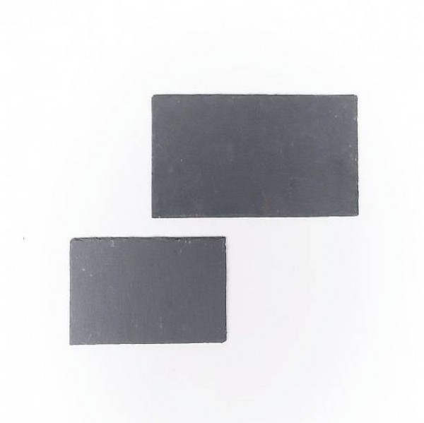  Schiefertafel Naturschieferplatte 12x21cm, NEU