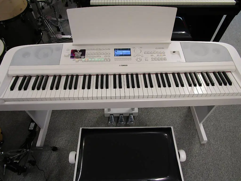 e-piano, fabrik neues yamaha ensemble piano