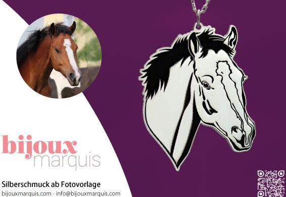 Individueller Tiermotiv Silberschmuck ab Fotovorlage