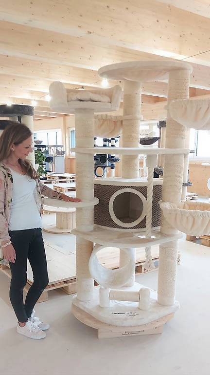 deluxe katzenbaum grosse katzen ultra massiv top