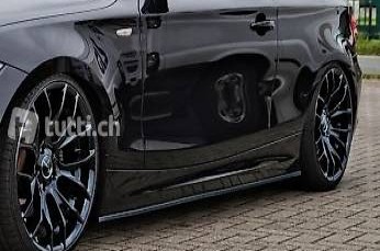  CUP Look Schweller Sideskirts Schwert BMW E81 E82 E88