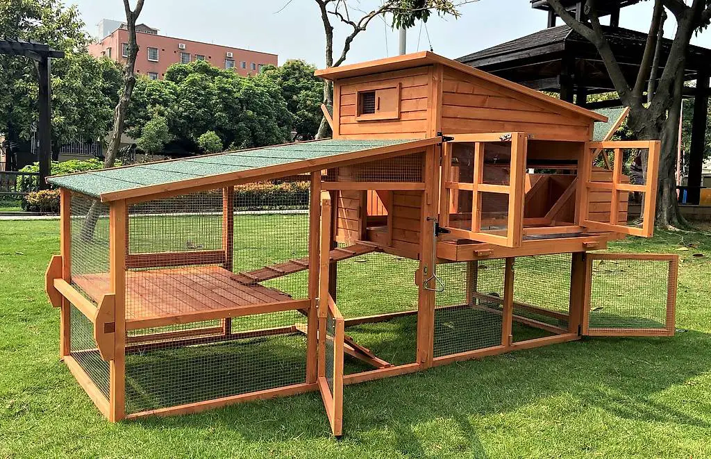 isolierter hasenstall hühnerstall+meerschweinchenstall massi