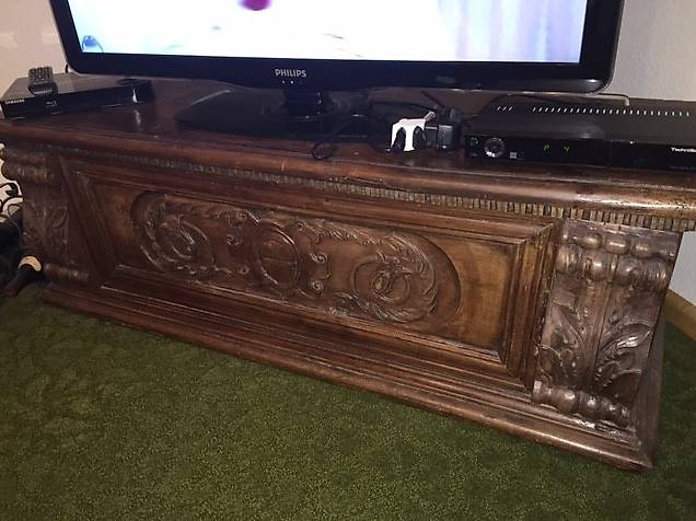 alte Truhe ca. 60 Jahre alt