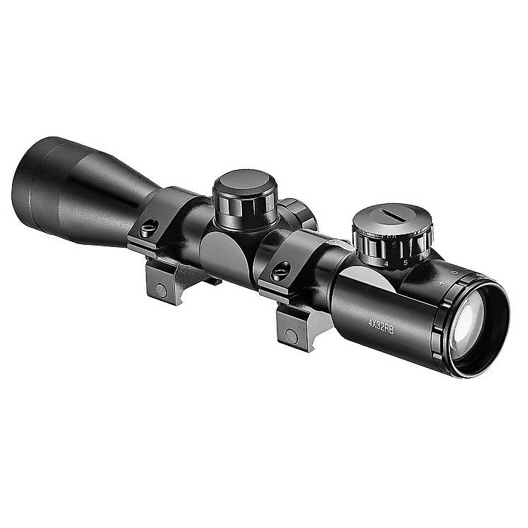 "NEUWARE" LED Zielfernrohr 4x32 / Beleuchtung rot o. blau