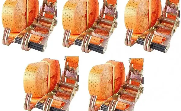  5x Profi Ratschen Spanngurt Spanngurte Zurrgurt 10m