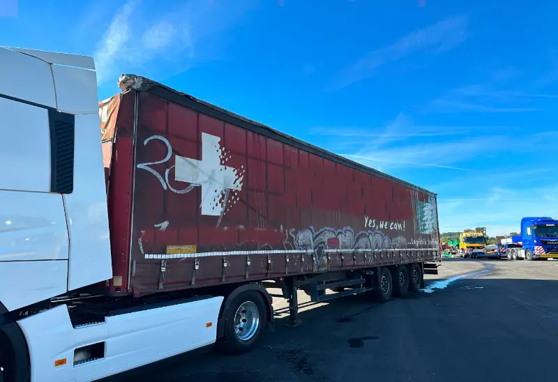 SCHMITZ, 24/27 Blache, Brücke-Verdeck