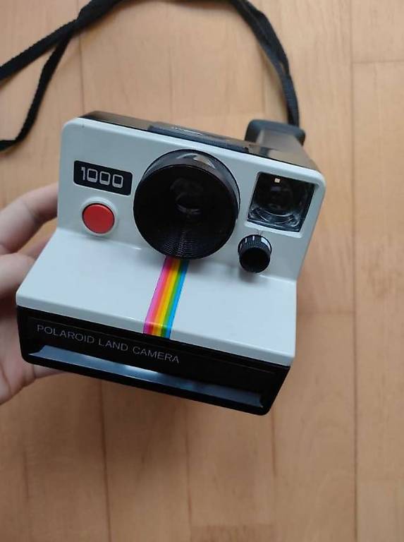 Alte Polaroid Sofortbildkamera