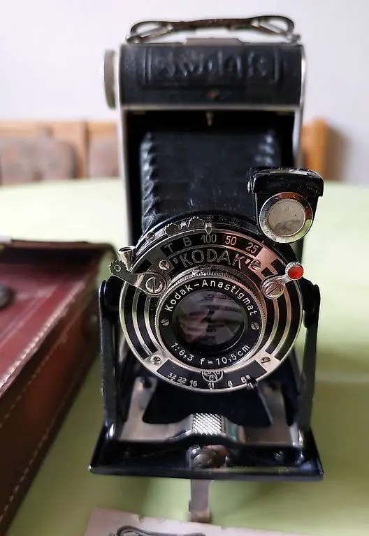 Seltene Kodak Junior 620 von 1935/37 mit Anastigmat 6,3