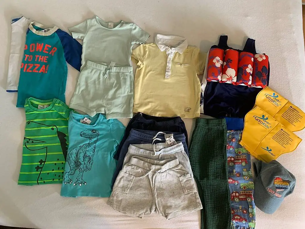 Kinder Kleiderpaket Gr.92 Sommer kleidung mit H&M Set
