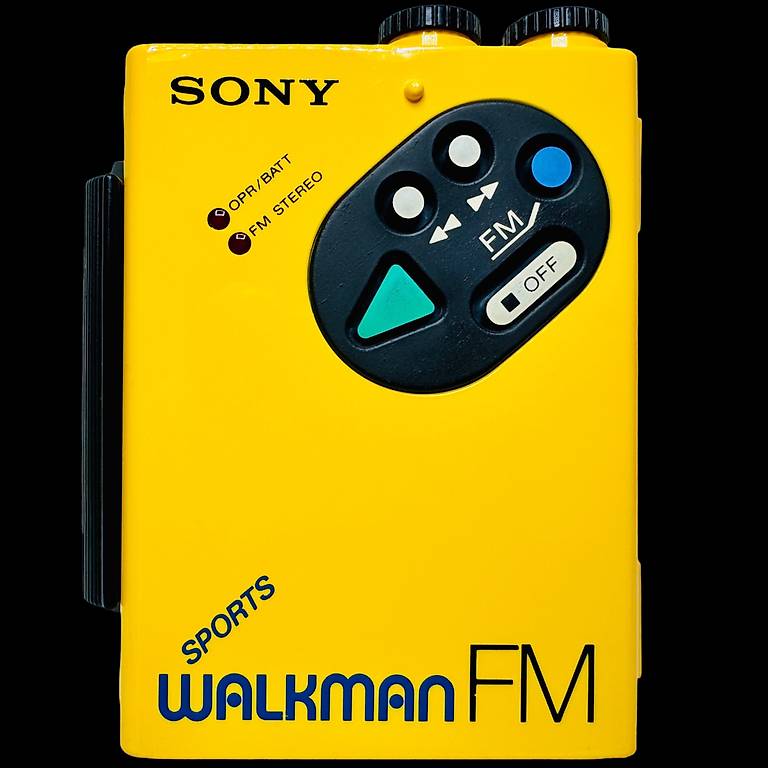 Sony Walkman WM-F5 SPORTS gelb #211
