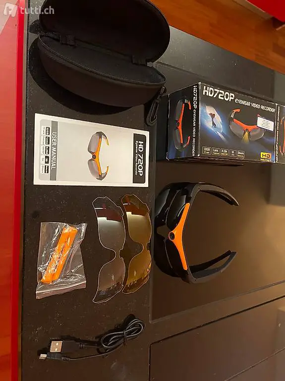 Occhiali video cam recorder Sonnenbrille