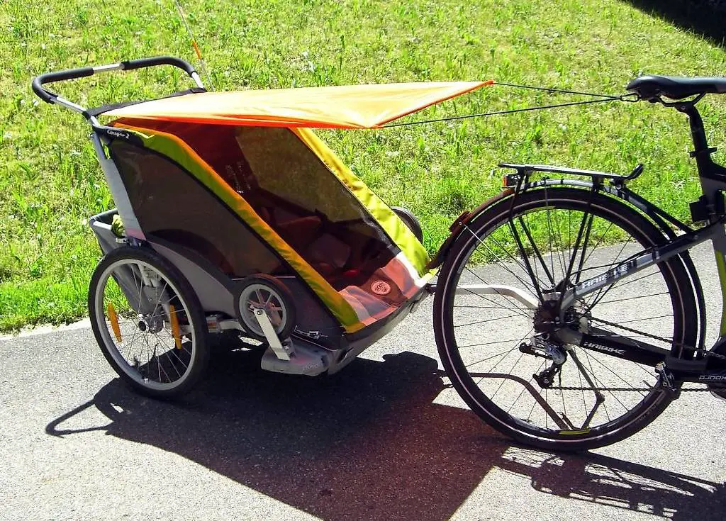 Sonnensegel für Veloanhänger Sonnenschutz